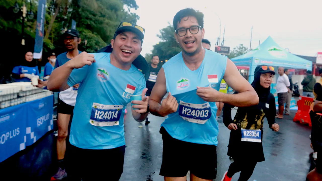 Borobudur Marathon Raih Elite Label, Le Minerale Tetap Dipercaya sebagai Air Mineral Resmi