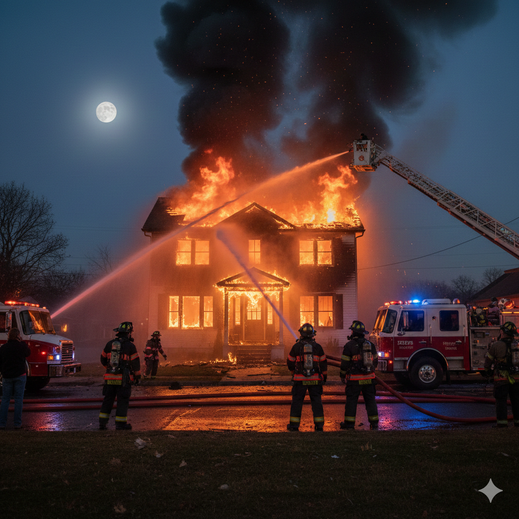 Kebakaran 9 Kontrakan di Cakung Timur Diduga Korsleting Listrik