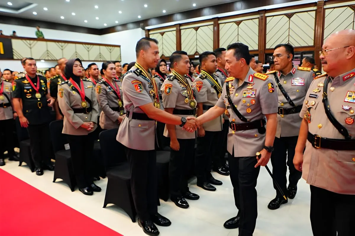 Pendidikan Sespim Polri 2025 Resmi Ditutup Kapolri