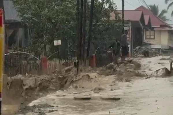 Banjir Bandang Kembali Landa Tanjung Raya Agam