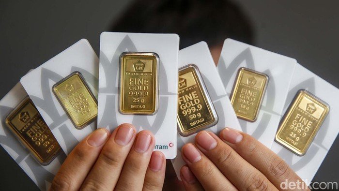 Harga Emas Antam Naik Menjadi Rp2.415.000 per Gram