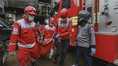 Kebakaran Ruko Terra Drone Korban Meninggal 22 Orang