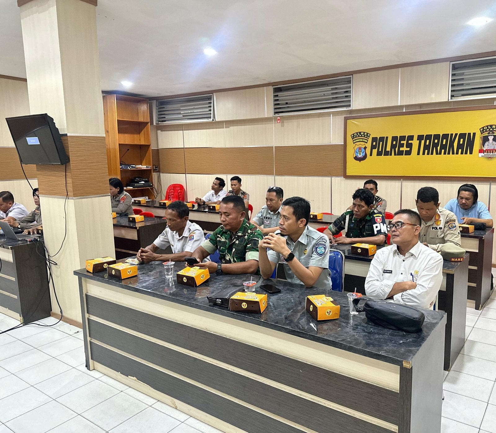 Sinergi Keselamatan Jalan, Jasa Raharja Cabang Tarakan Hadiri Koordinasi Operasi Keselamatan Kayan 2026