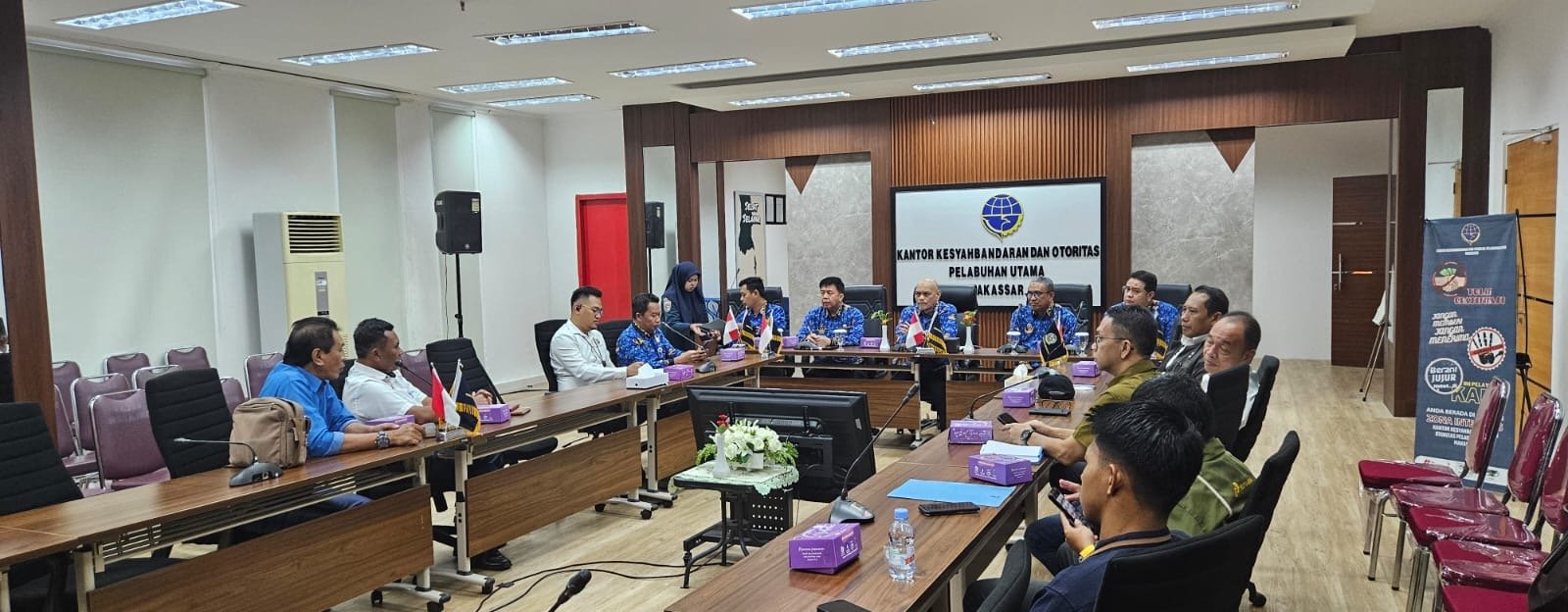 Jasa Raharja dan KSOP Utama Makassar Perkuat Keselamatan Pelayaran di Sulawesi Selatan