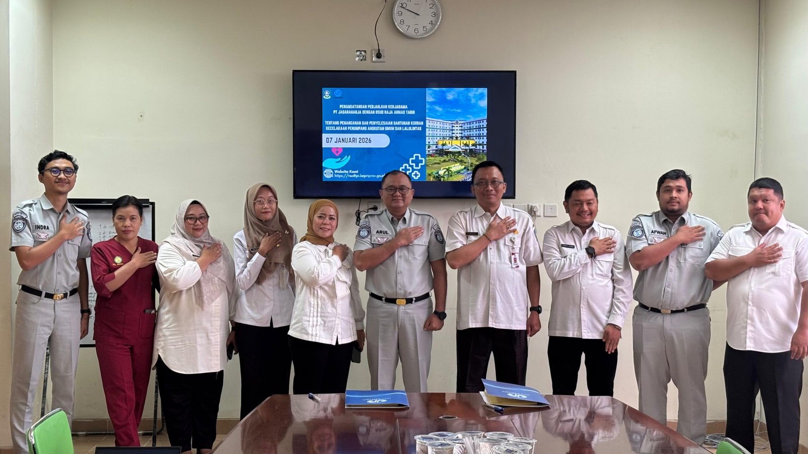 Jasa Raharja dan RSUD Raja Ahmad Tabib Kepri Perpanjang Kerja Sama Penanganan Korban Laka Lantas