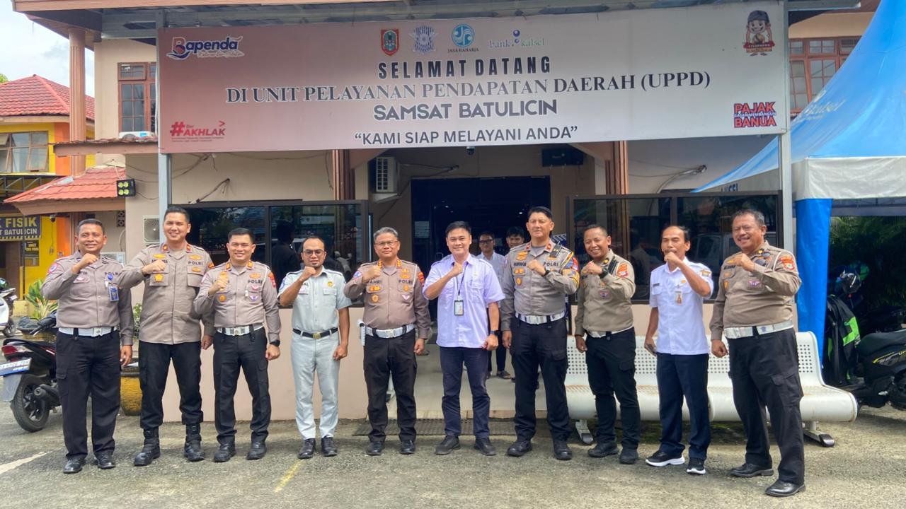 Tim Pembina Samsat Batulicin Jadi Fokus Monitoring Pelayanan Regident
