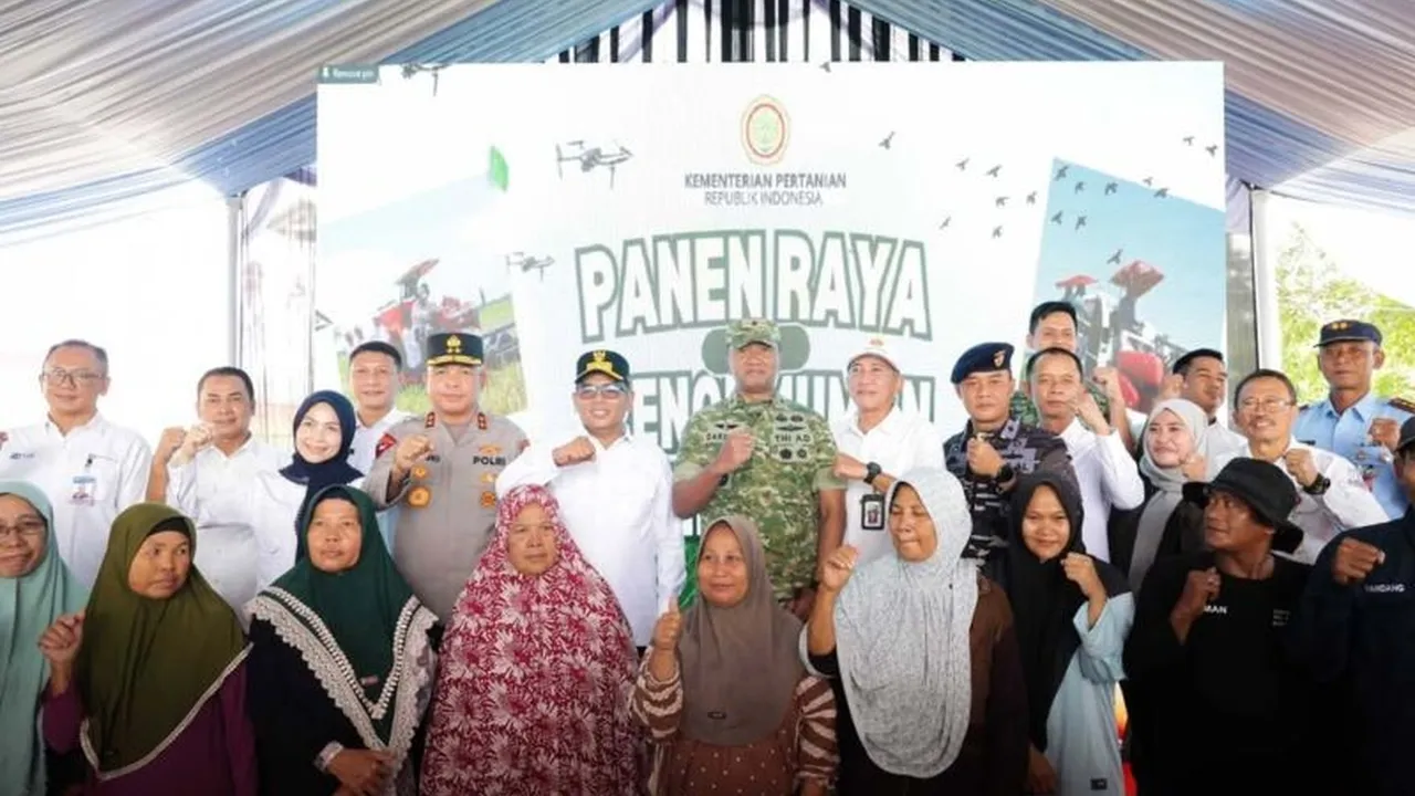 Produksi Padi Banten Melonjak 16,84 Persen pada 2025, Perkuat Swasembada Pangan Nasional