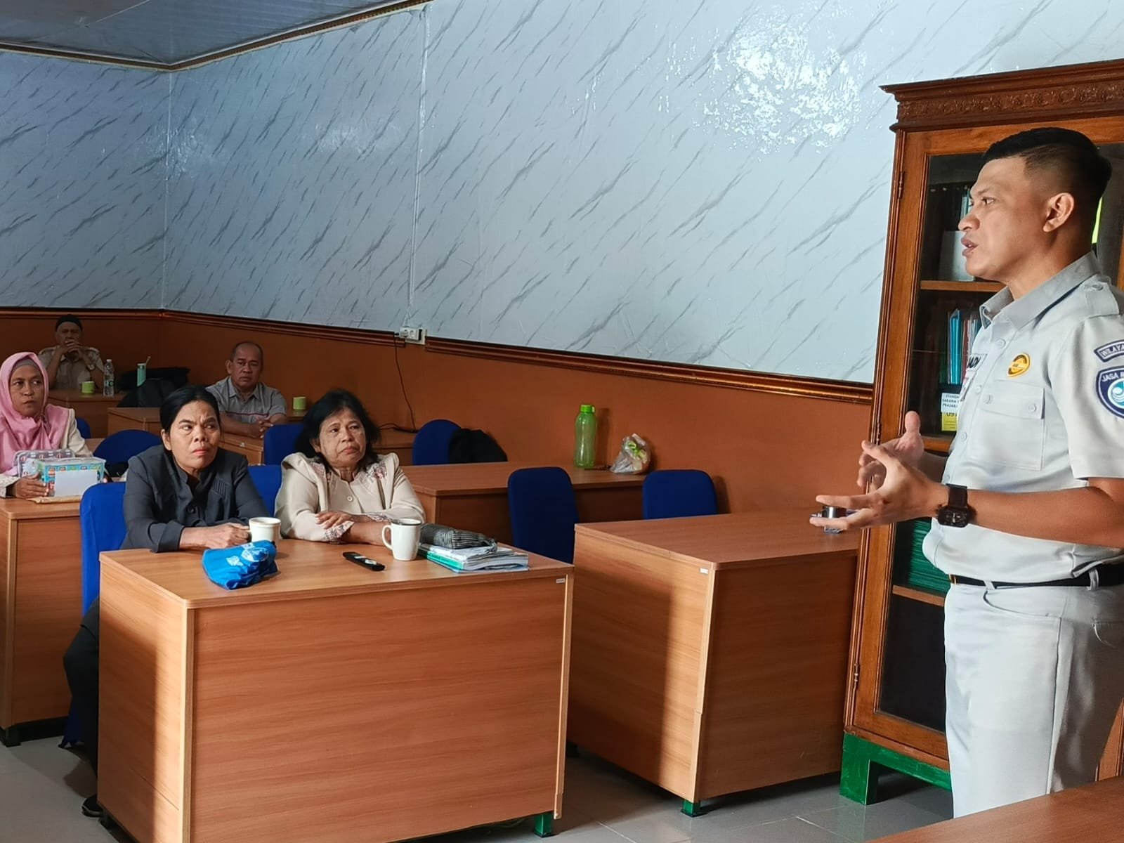 Ciptakan Generasi Taat Lalu Lintas, Jasa Raharja Bekasi Bekali Guru SMK Travina Prima Lewat Program PPKL
