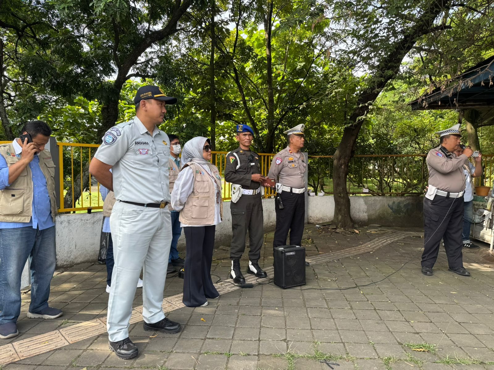 Perkuat Sinergi Operasi Gabungan Bersama, Jasa Raharja Bandung Bersama Tim Pembina Samsat SoekarnoHatta