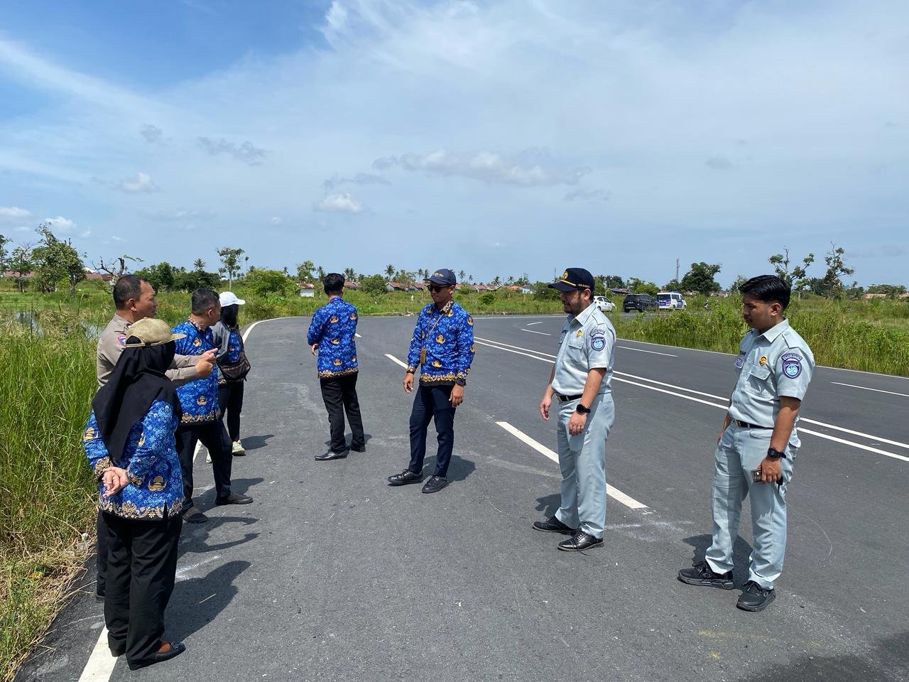 Jasa Raharja Kalsel Survei Titik Rawan Laka di Jalan Ibnu Sina Banjarmasin