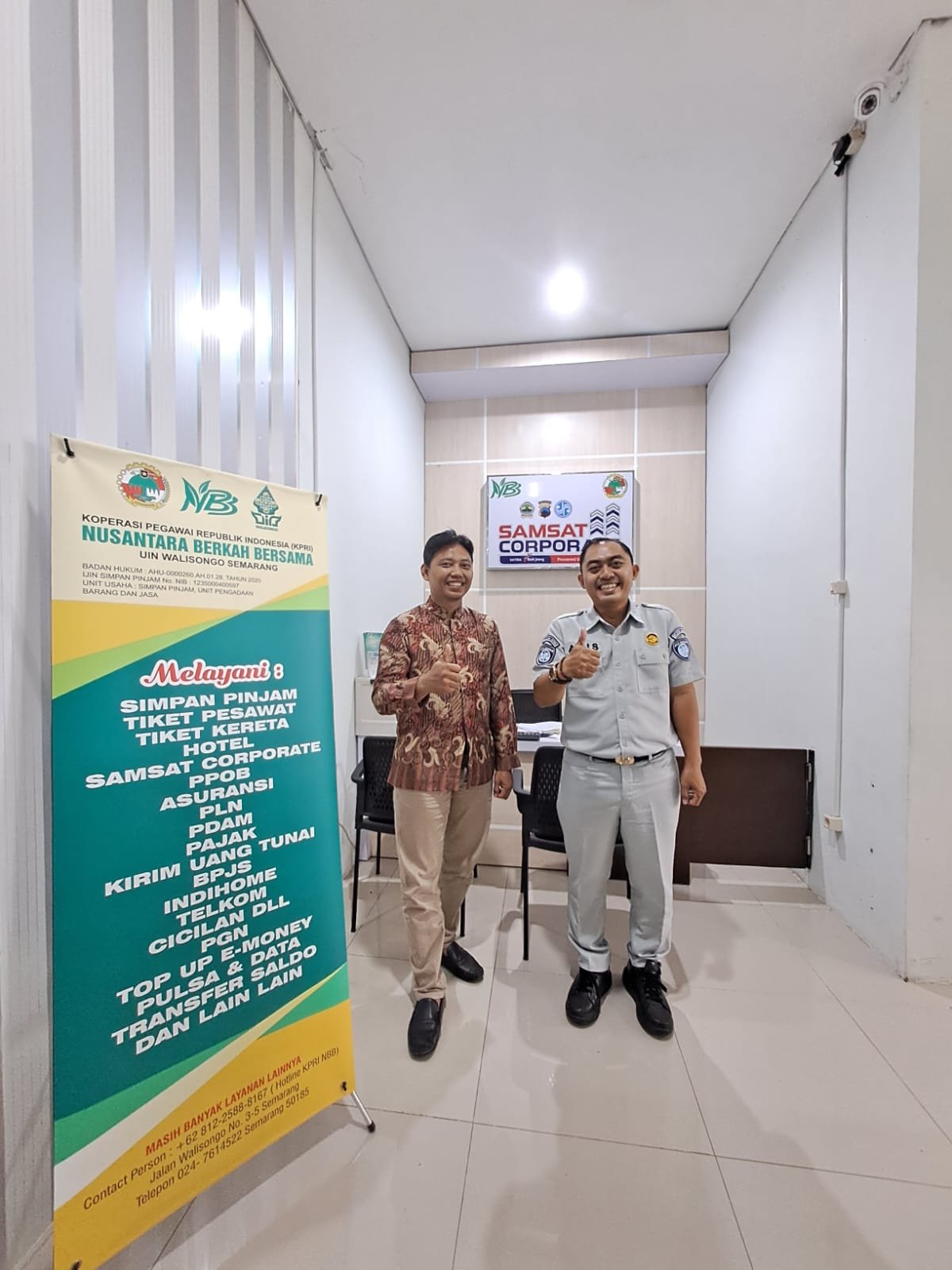 Optimalkan Layanan Samsat Corporate, Jasa Raharja Semarang Koordinasi dengan KPRI UIN Walisongo