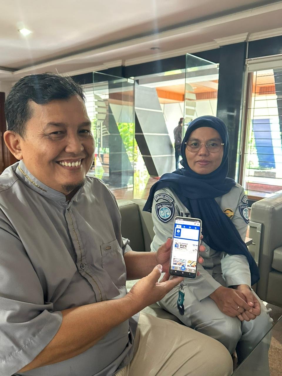 Pastikan Keselamatan Berlalu Lintas, Jasa Raharja Tangerang Sosialisasikan Aplikasi JR Safety Road