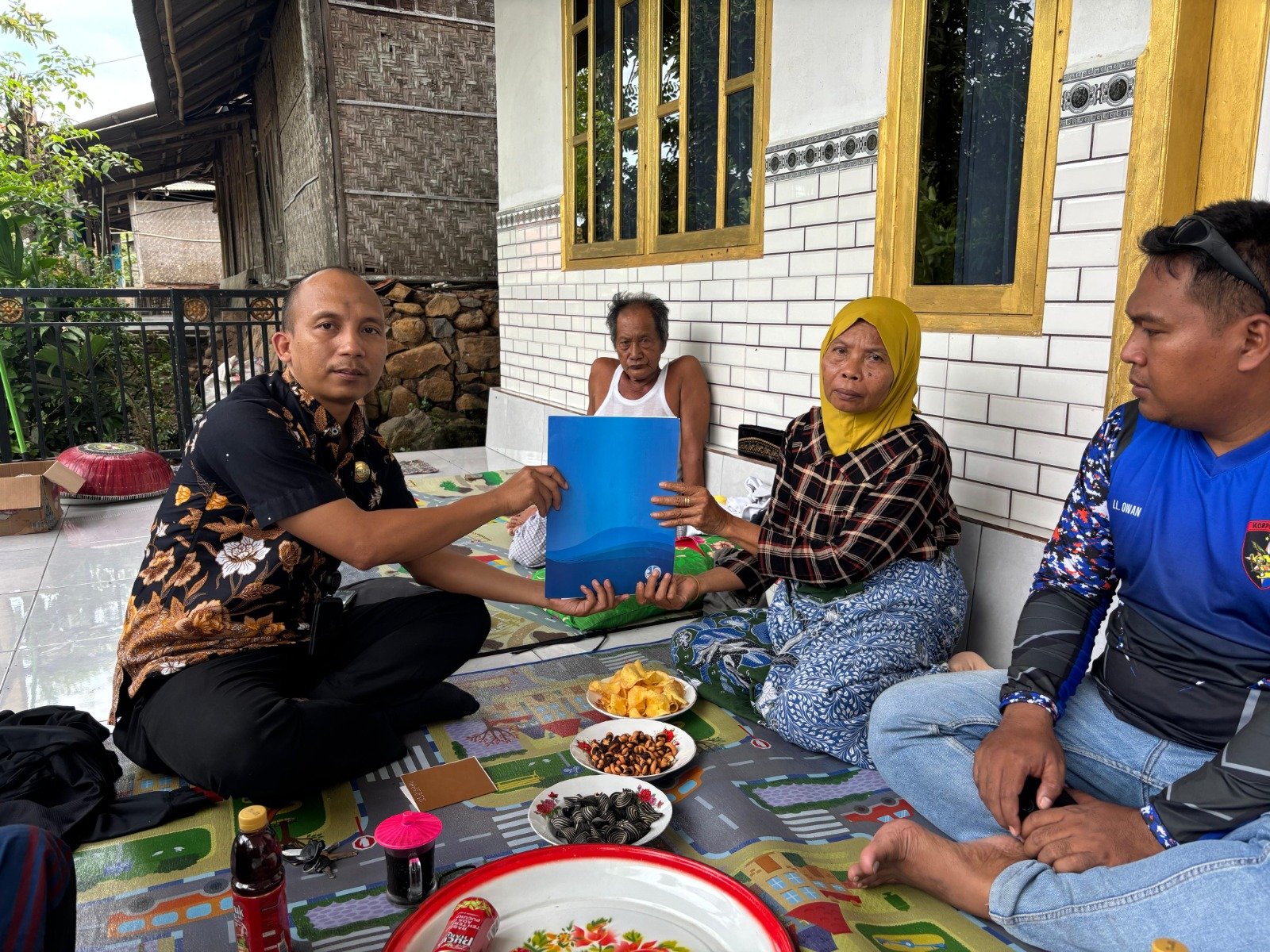 Wujud Kehadiran Negara, Jasa Raharja NTB Lakukan Kunjungan Jemput Bola Kepada Korban Kecelakaan Lalu Lintas
