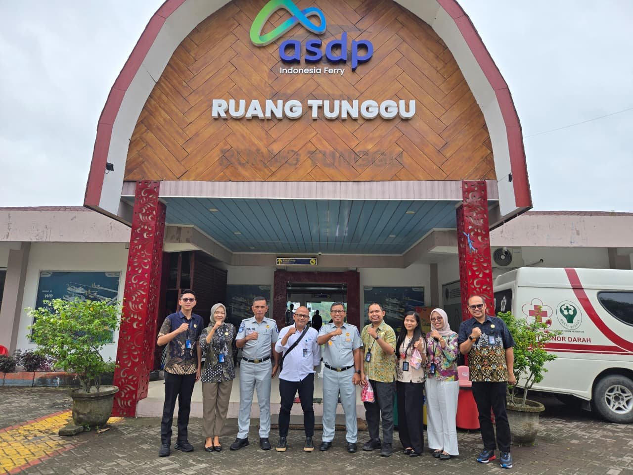 Wujud Kepedulian Sosial, Jasa Raharja NTB Turut Berpartisipasi Dalam Donor Darah oleh ASDP Lembar