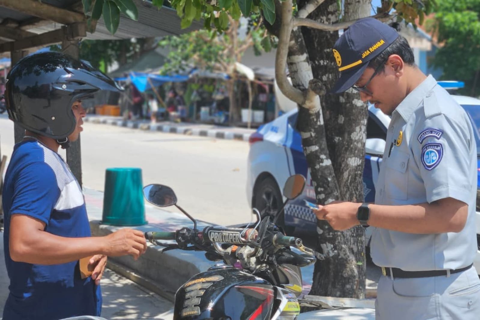 Jasa Raharja Gelar Penertiban PKB danSWDKLLJ di Sabu Raijua