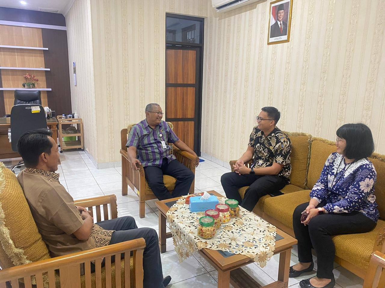 Jasa Raharja dan Bapenda Perkuat Koordinasi dan Layanan Samsat Budiman di Kabupaten Kendal.