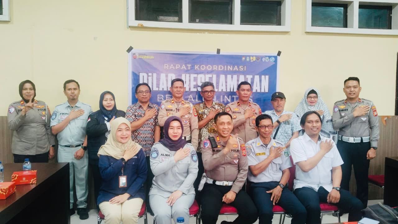 Jasa Raharja Hadiri Forum Komunikasi Lalu Lintas di Polres Parepare