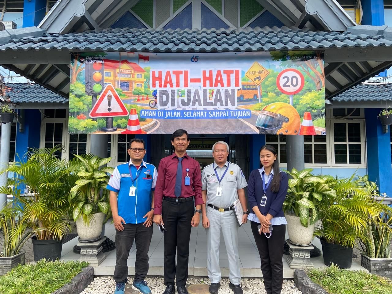 Jasa Raharja Surabaya Gelar PPGD dan PPKL: Upaya Edukasi Terpadu untuk Menekan Kecelakaan Lalu Lintas