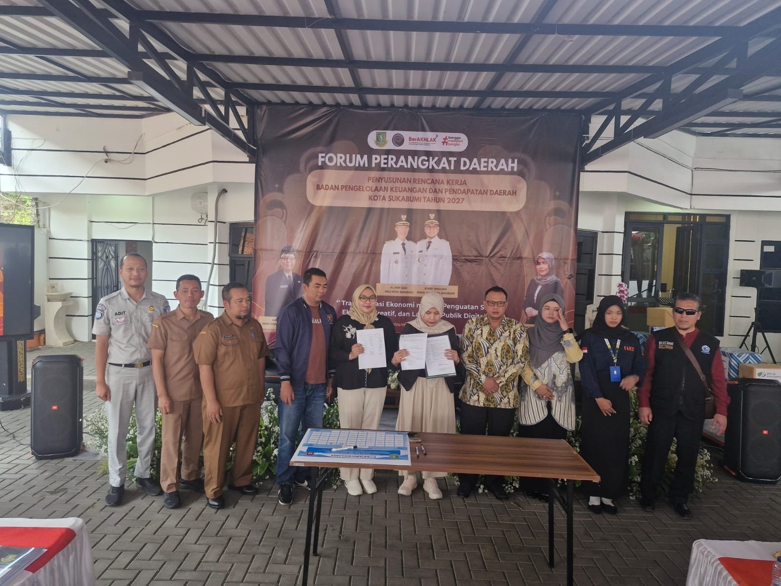 Jasa Raharja Sukabumi Hadiri Rapat Forum Perangkat Daerah Kota Sukabumi