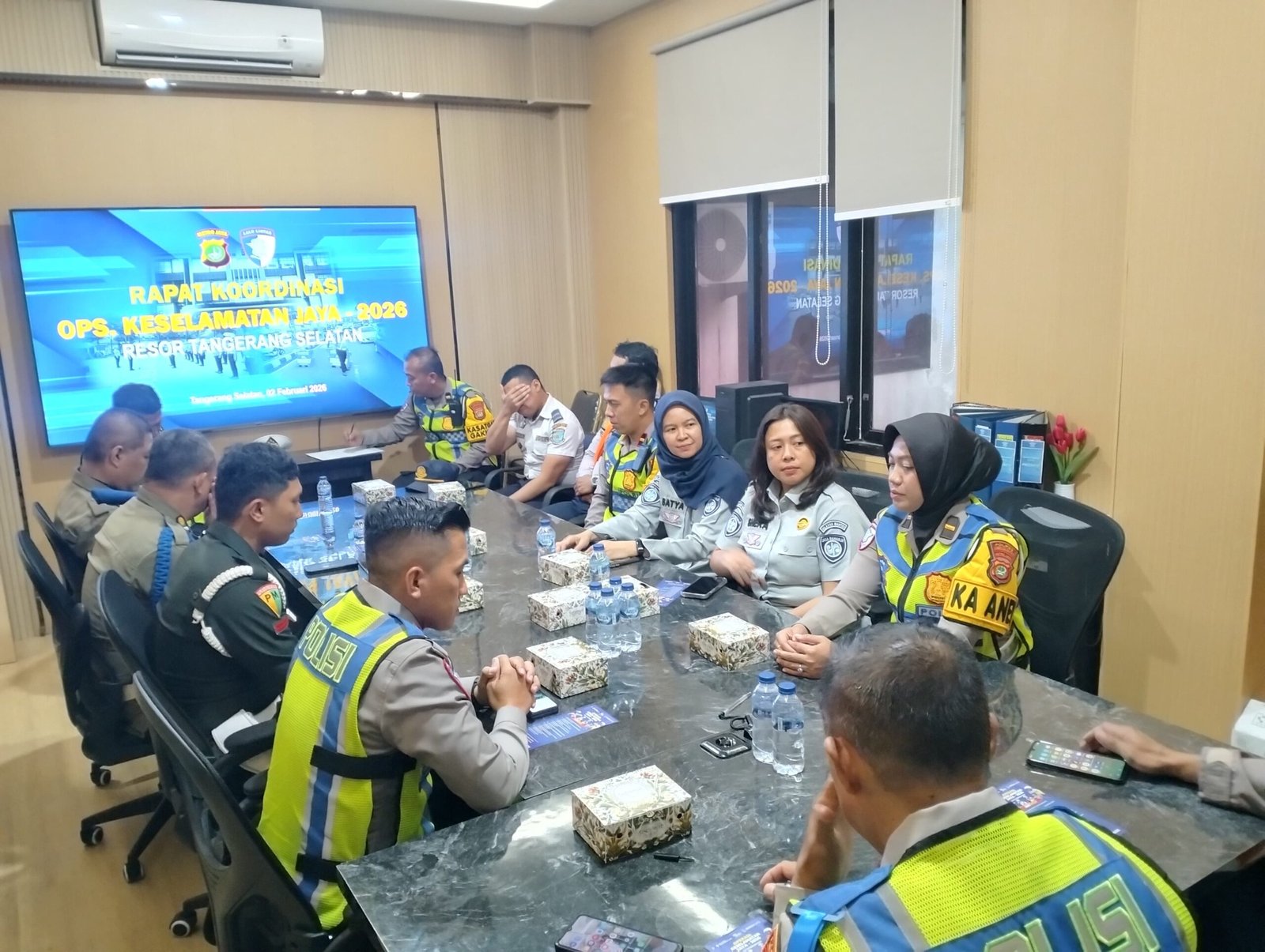 Upaya Tekan Angka Laka Lantas Jasa Raharja dan Polres Tangsel Koordinasi Dalam Operasi Keselamatan Jaya 2026