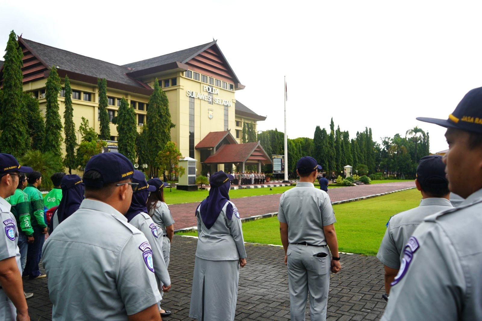 Jasa Raharja Sulsel Hadiri Apel Gelar Pasukan Operasi Keselamatan Pallawa 2026 di Mapolda