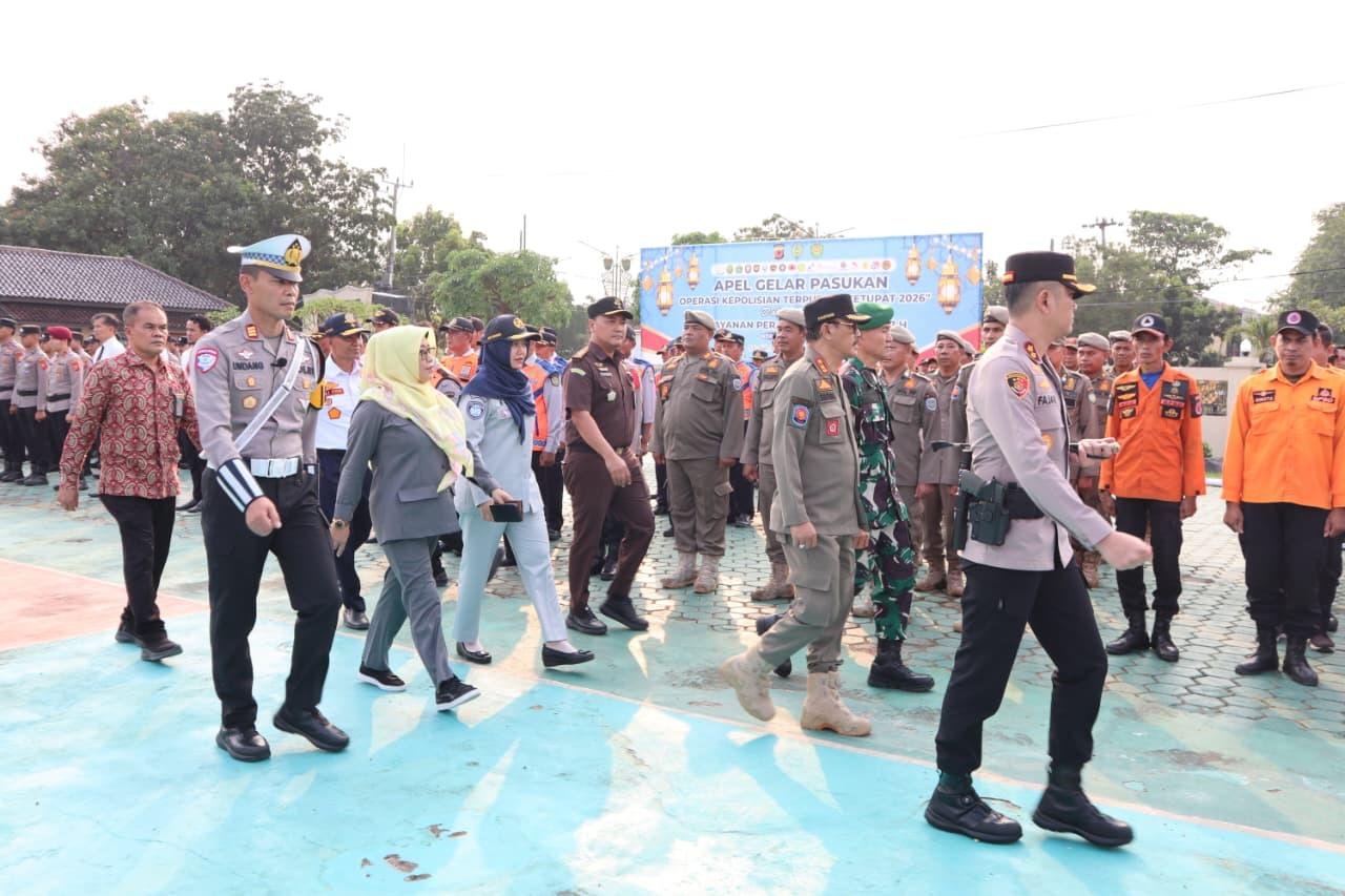 Sinergi Tanpa Batas – Jasa Raharja Indramayu Perkuat Barisan dalam Apel Gelar Pasukan Operasi Ketupat 2026