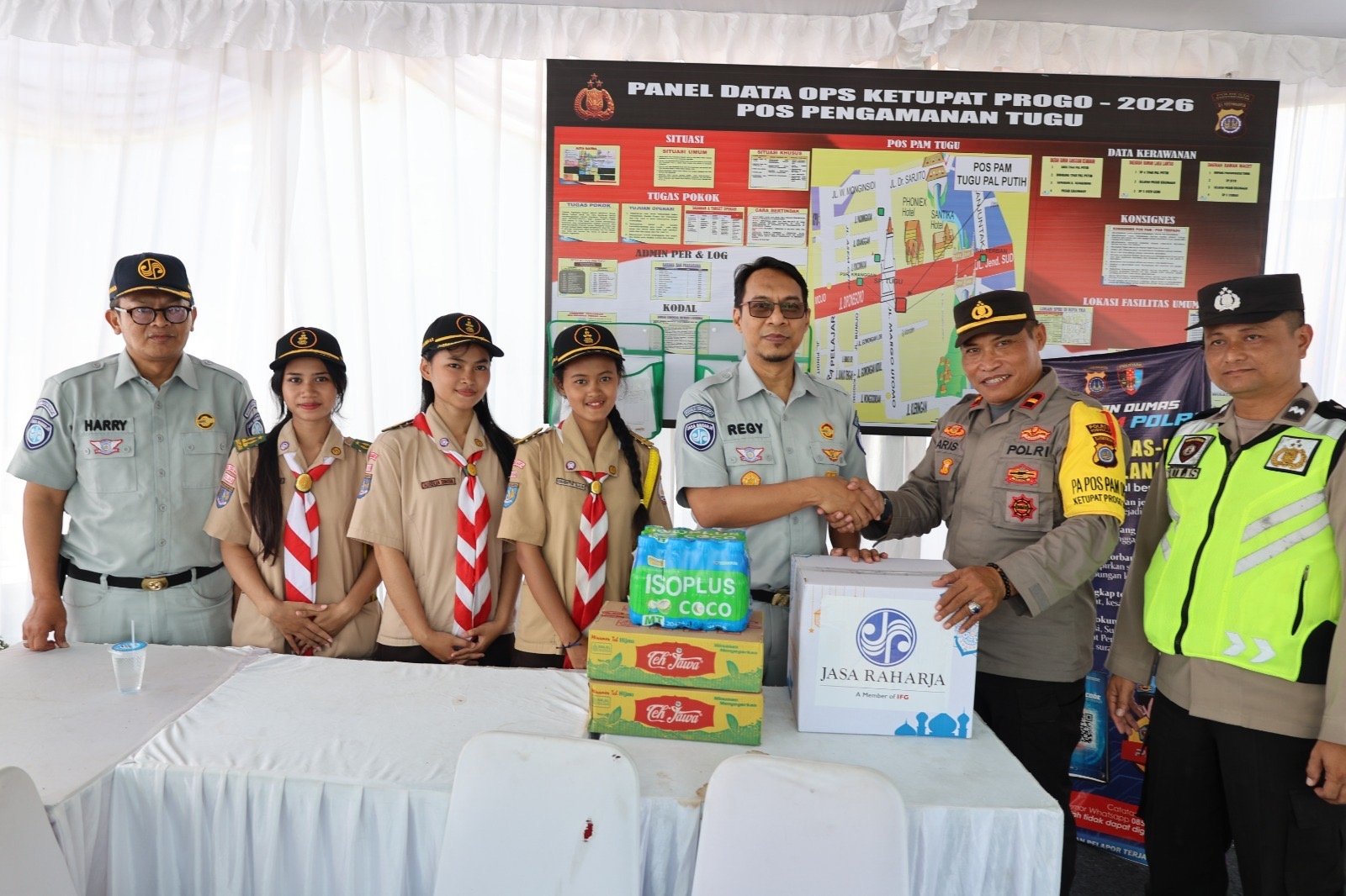 Perkuat Kesiapan Arus Mudik dan Balik Idul Fitri 2026, Jasa Raharja Kunjungi Pos Pengamanan di Yogyakarta