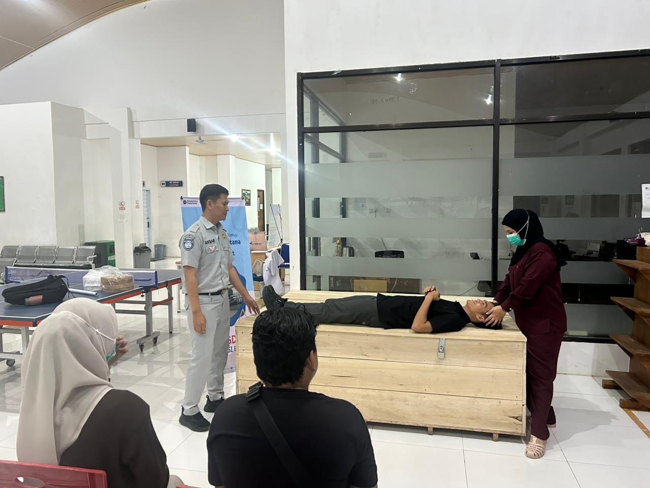 Jasa Raharja Cabang Mamuju Gelar PPGD di Terminal Simbuang untuk Tingkatkan Kesigapan Penanganan Korban Kecelakaan
