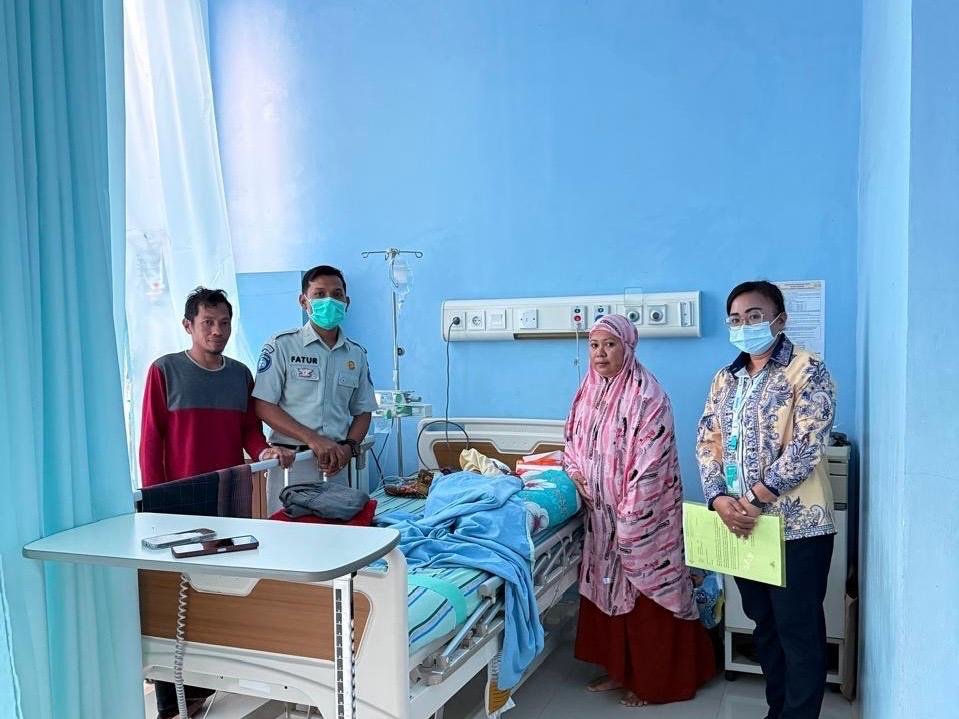 Jasa Raharja Jamin Perawatan Korban Laka Lantas Enrekang di RS Wahidin Makassar
