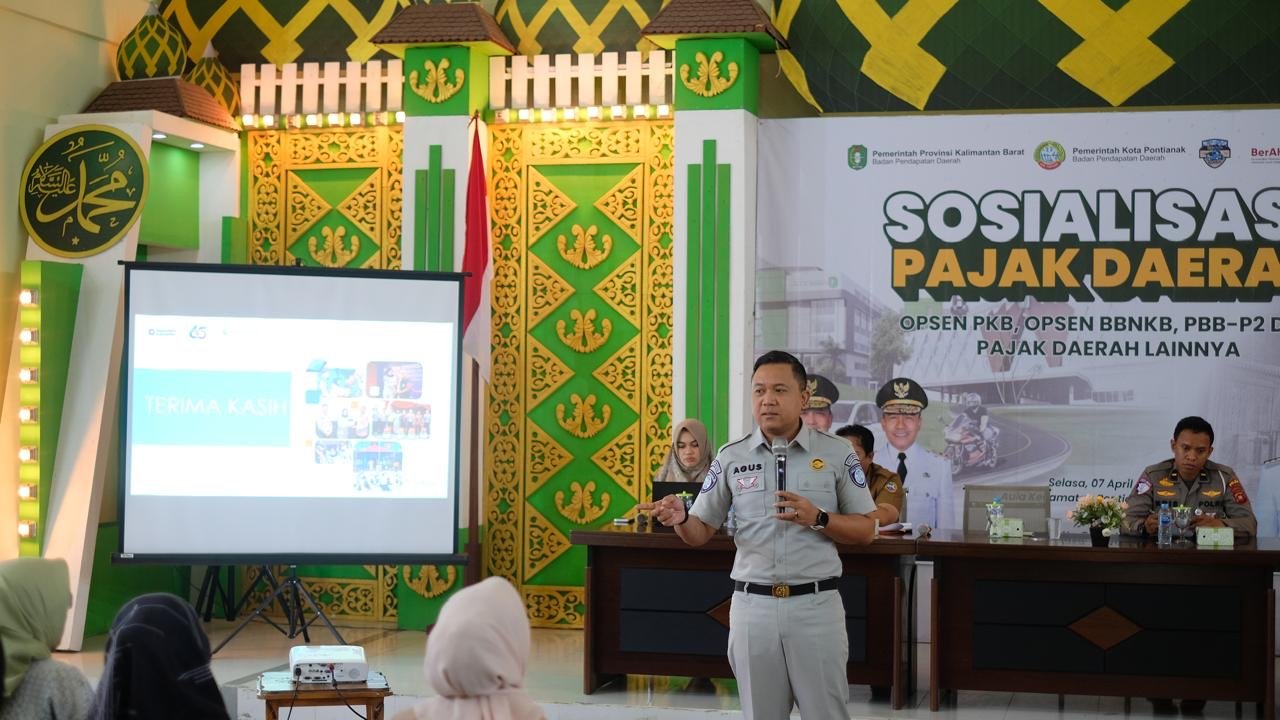 Jasa Raharja Kalbar Edukasi Masyarakat Melalui Sosialisasi Pajak Daerah di Pontianak Tenggara