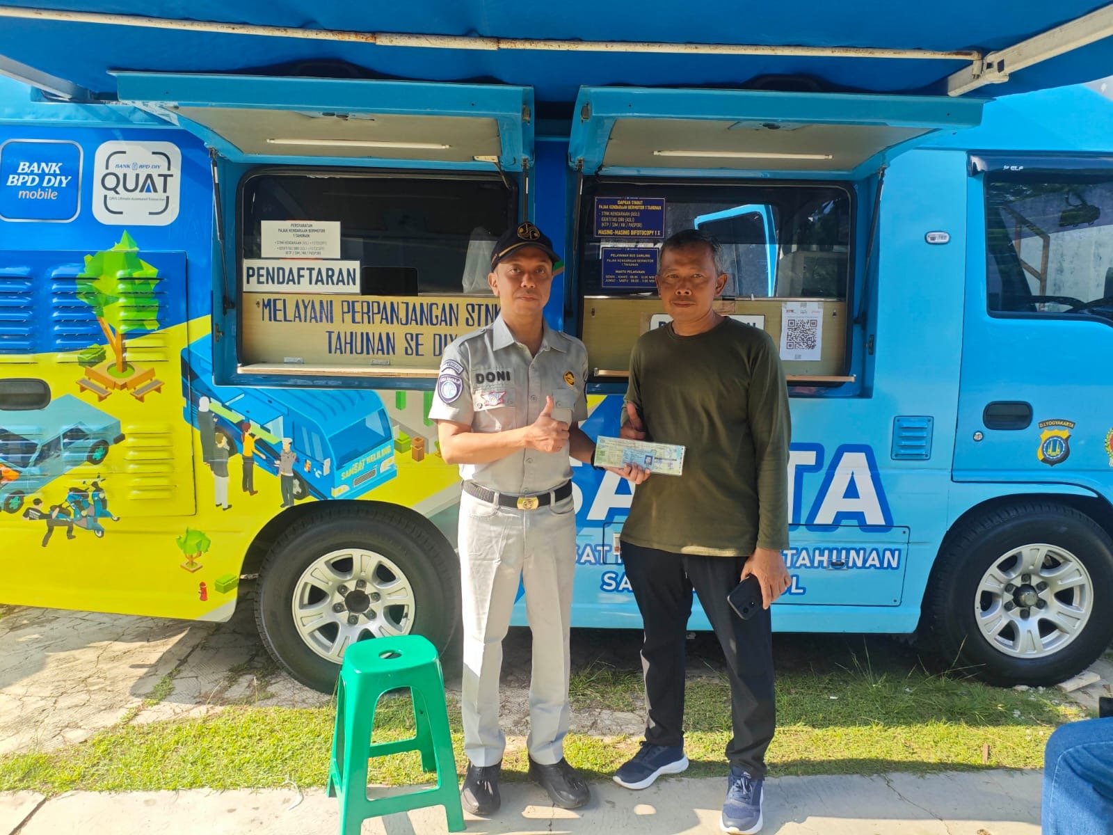 Dekatkan Layanan ke Warga, Samsat Keliling Hadir di Stadion Sultan Agung Bantul