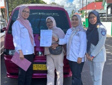 Jasa Raharja Sumbar Bersama Bapenda UPTD Samsat Bukittinggi Gelar Giat BDU dan Sosialisasi Keringanan Pajak Angkutan Umum