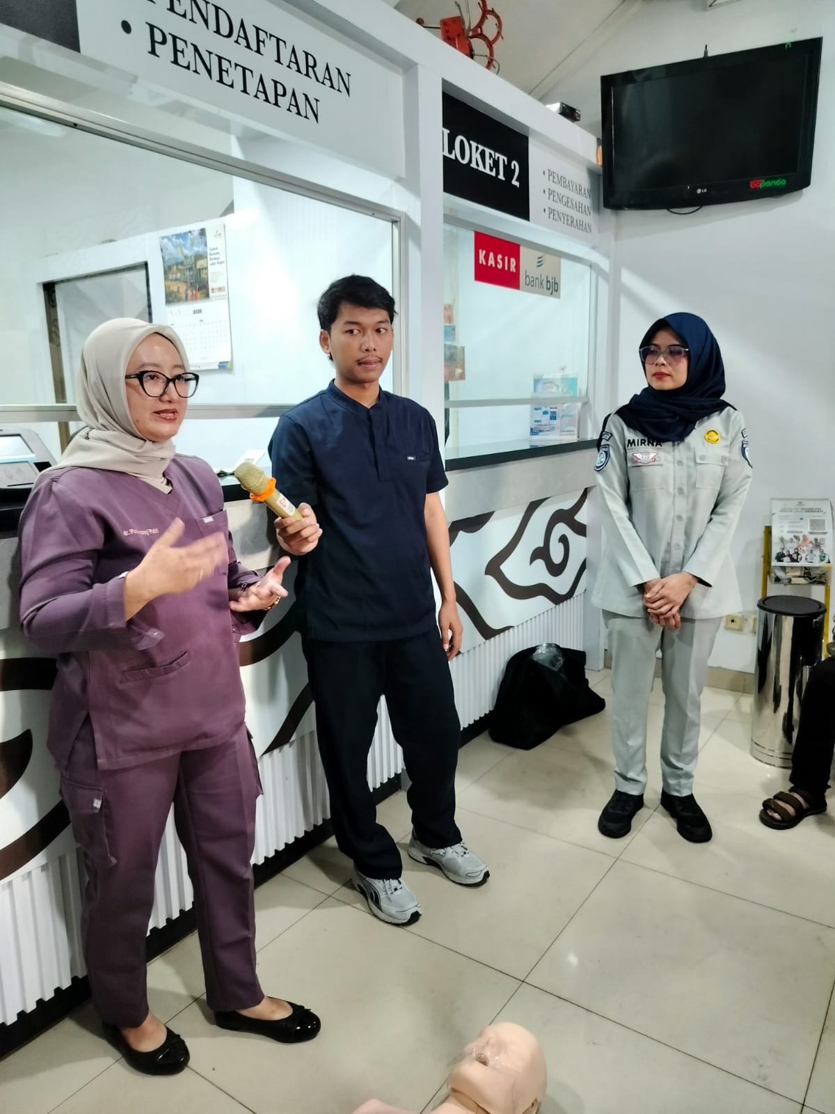 Jasa Raharja Jabar Gelar MUKL dan Pelatihan PPGD di Samsat Outlet Baleendah