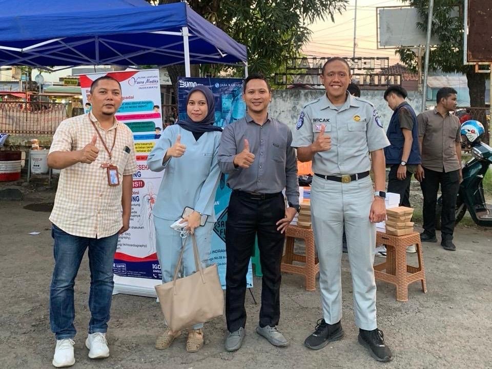 Jasa Raharja Indramayu Gelar MUKL di Terminal Indramayu Dukung Operasi Gabungan Pajak Kendaraan Bermotor
