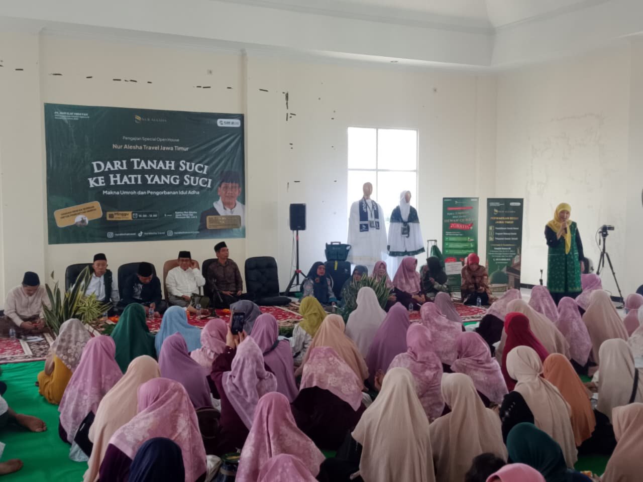 Pengajian Nur Alesha Akhir Pekan, Jamaah Didorong Mantapkan Niat Beribadah ke Tanah Suci