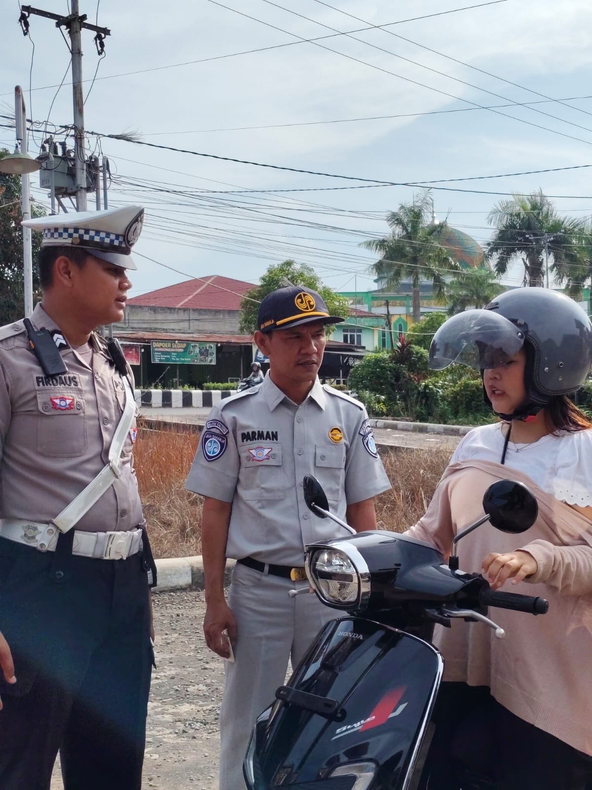 Jasa Raharja Kalteng dan Tim Samsat Lamandau Gelar Operasi Gabungan Tingkatkan Kepatuhan Administrasi Kendaraan