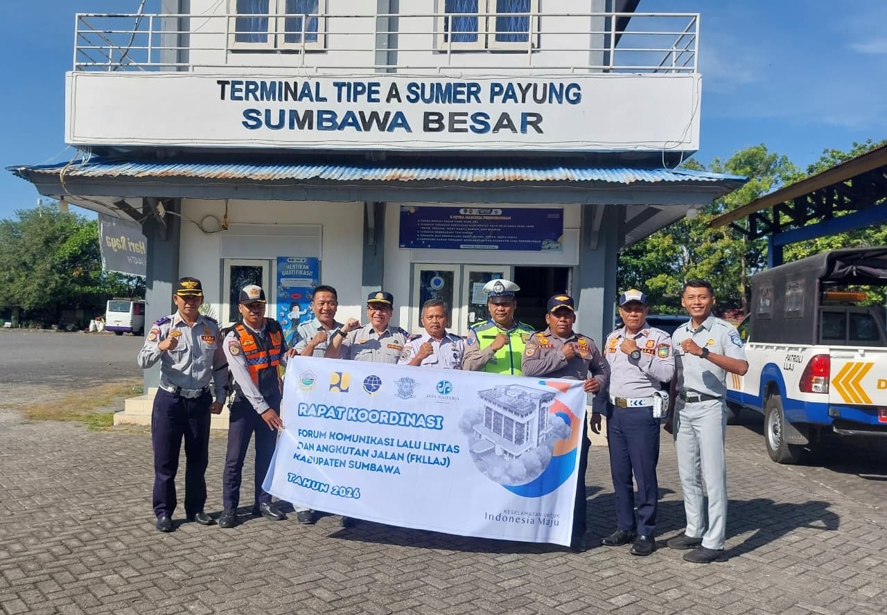 Jasa Raharja Sumbawa Gelar FKLL di Terminal Sumer Payung, Susun Langkah Preventif di Titik Rawan Kecelakaan Kecamatan Alas