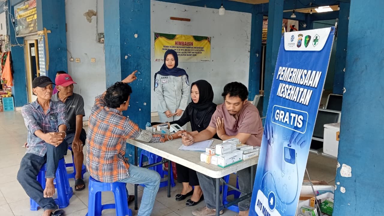 Jasa Raharja Kalsel Hadirkan Pelayanan Kesehatan Gratis bagi Masyarakat Terminal Palnam