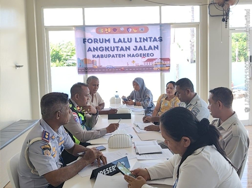 Jasa Raharja Nagekeo Menggelar Forum Lalu Lintas dan Angkutan Jalan. Evaluasi Tingkat Ketertiban Berkendara di Kabupaten Nagekeo