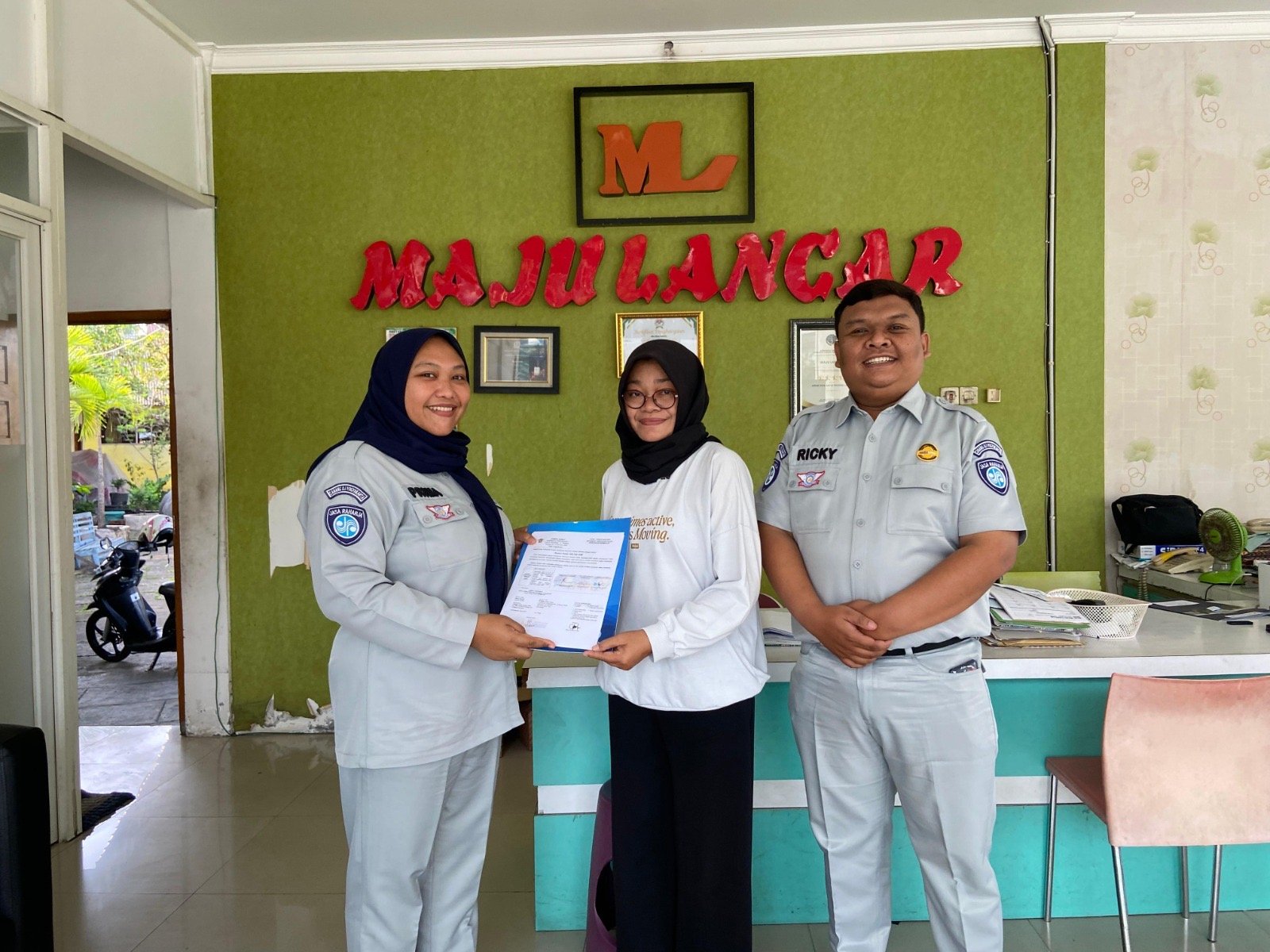Optimalisasi Data Kendaraan, Jasa Raharja Sambangi PT Maju Lancar Prima di Gunungkidul