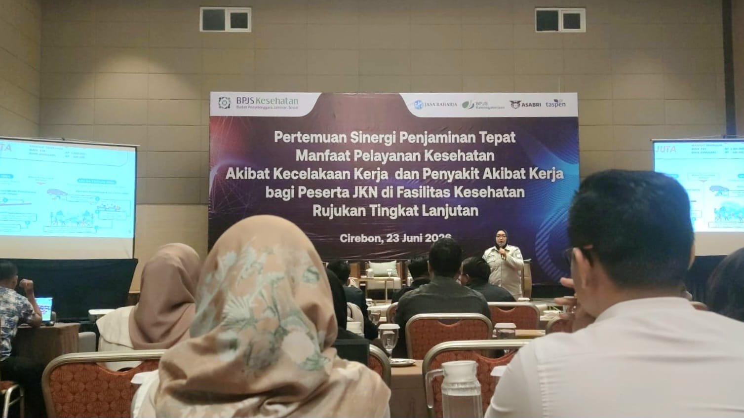 Perkuat Kolaborasi, Jasa Raharja Cabang Cirebon Sosialisasikan Teknis Penjaminan Korban Kecelakaan Lalu Lintas Bersama BPJS Kesehatan Cabang Cirebon