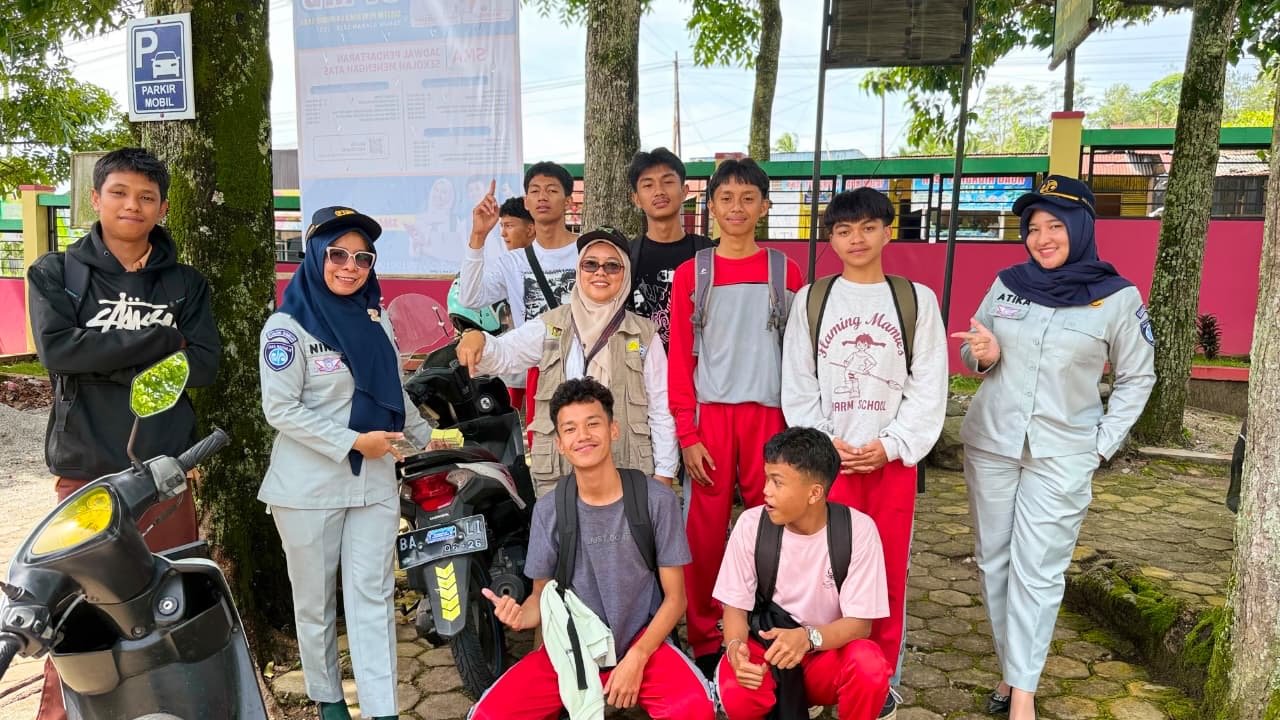 Jasa Raharja Sumbar Bersama Tim Pembina Samsat Gelar Operasi Tempel-Tempel di Bukittinggi dan Baso