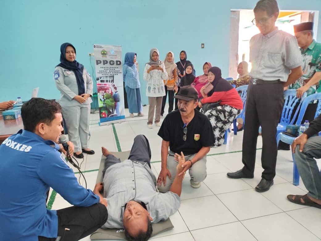 Tekan Fatalitas Korban Kecelakaan Lalu Lintas, Jasa Raharja Magelang Laksanakan PPGD dan MUKL Pada Perangkat dan Masyarakat Desa Pancuranmas Secan