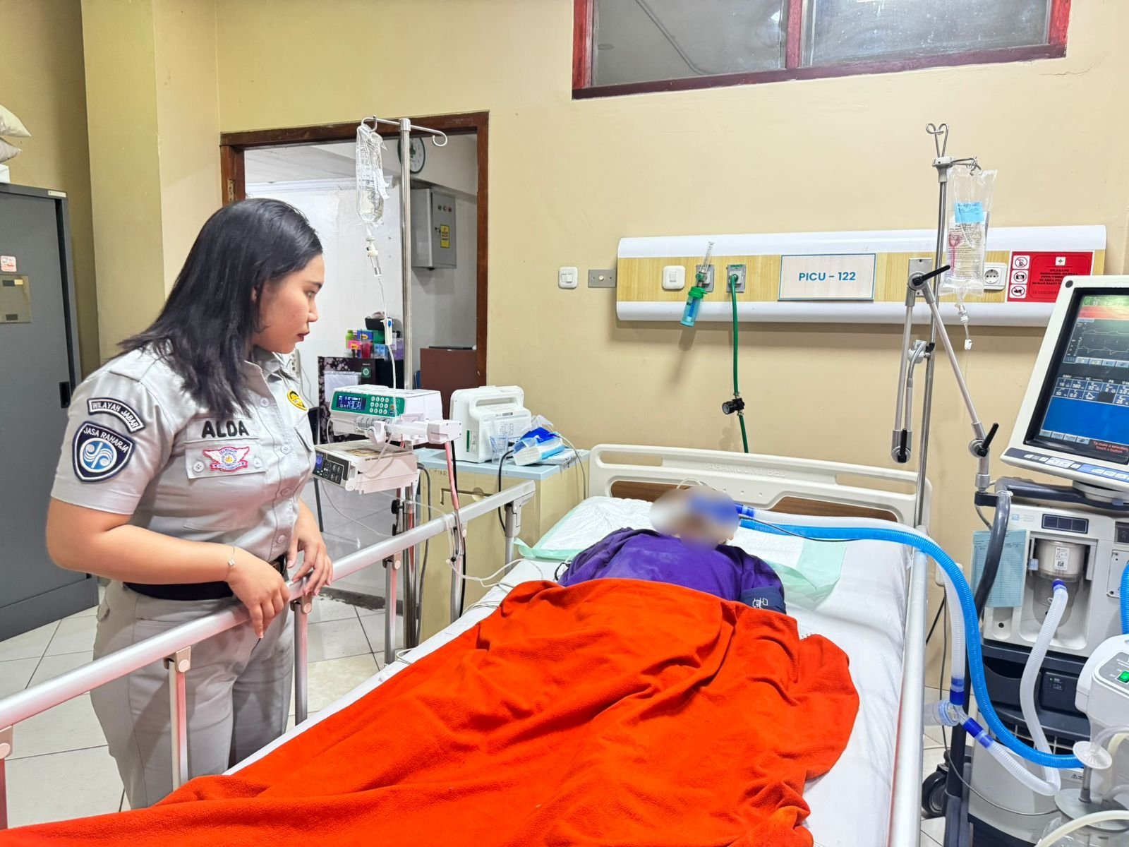 Jasa Raharja Menyapa: Kunjungan Kasih dan Pendataan Pasien di RS Ananda