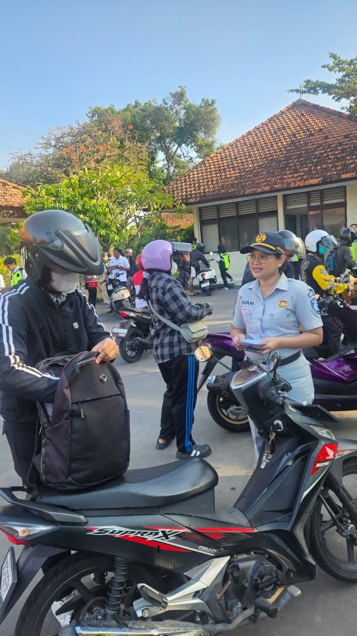 Operasi Gabungan di Denpasar, Konsisten Tingkatkan Kepatuhan dan Keselamatan Berkendara
