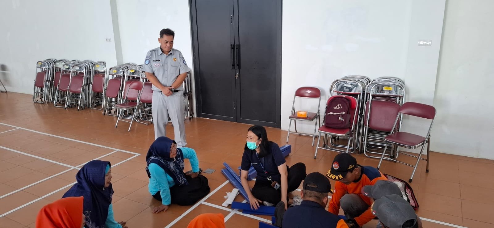 Jasa Raharja DIY Gelar Pelatihan PPGD dan Sosialisasi Fitur Lapor Laka JR Ku bagi Relawan Purwomartani