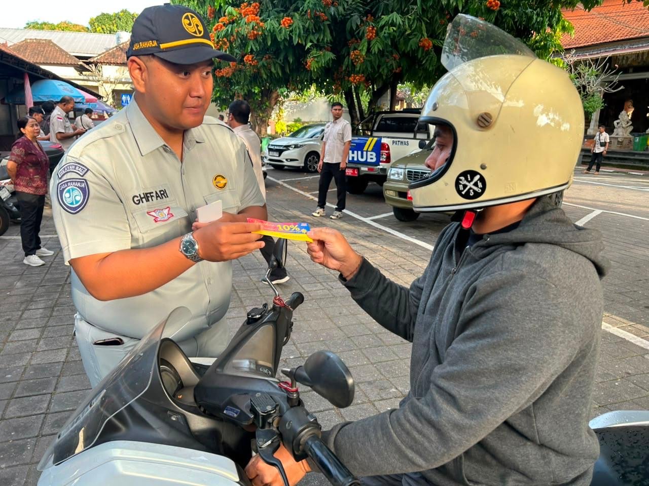 Razia Gabungan Samsat Gianyar Perkuat Kepatuhan Pajak dan Tertib Administrasi Kendaraan Bermotor