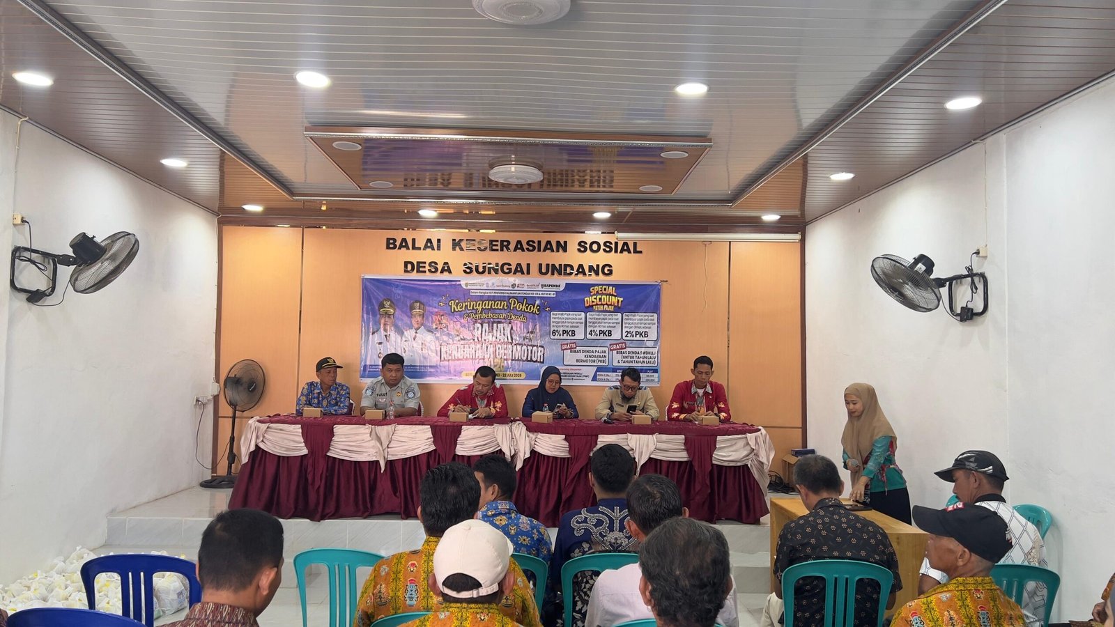 Tim Pembina Samsat Gencarkan Sosialisasi Kesamsatan dan Layanan Digital hingga Pelosok Seruyan