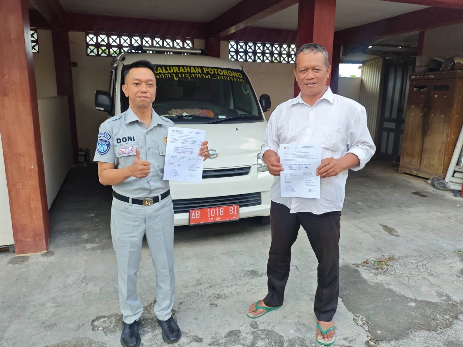 Kolaborasi Jasa Raharja dan Samsat Hadirkan SIGAP di Kalurahan Potorono untuk Optimalkan Collection Rate