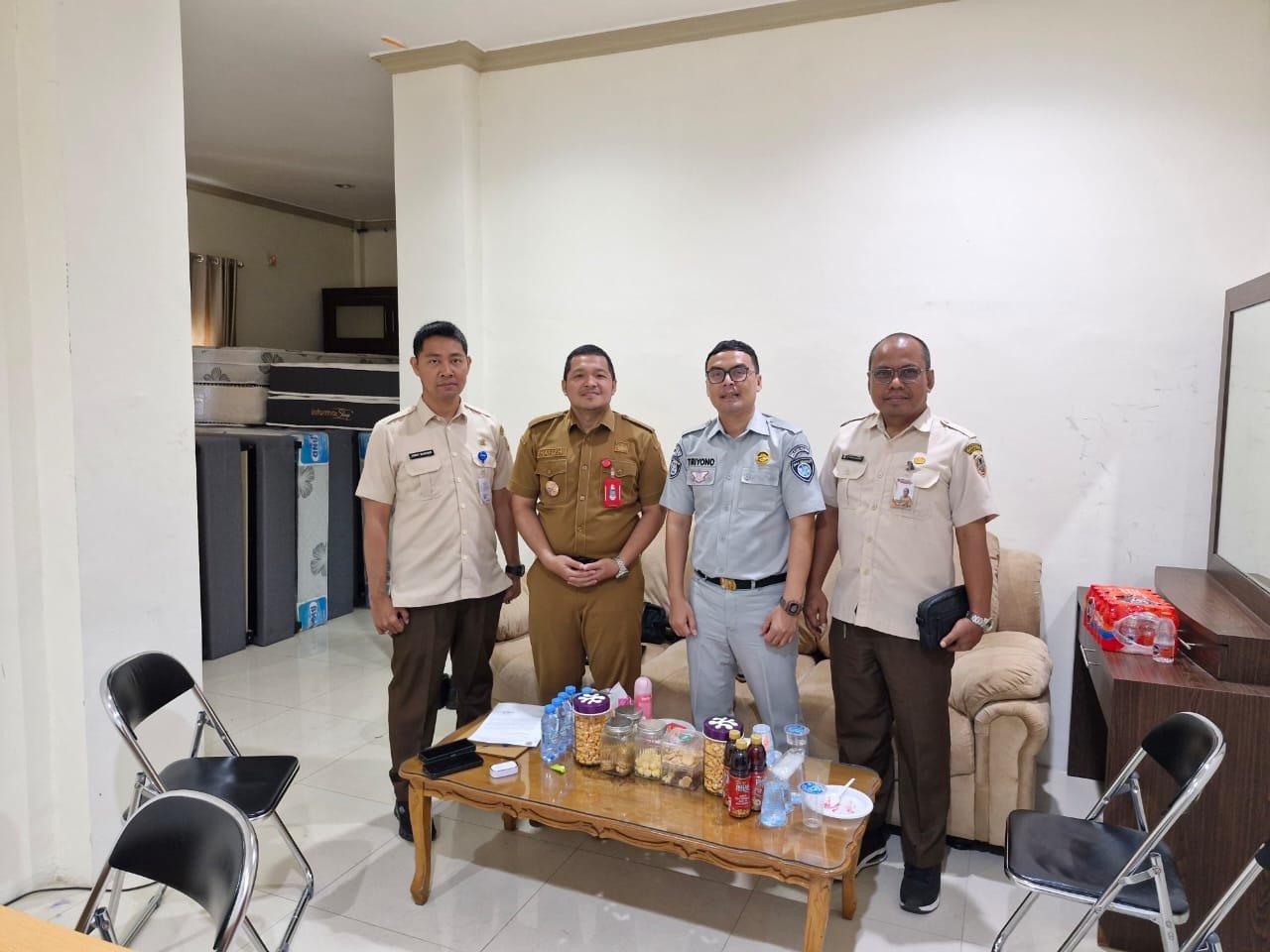 Sigap Instansi, Tim Pembina Samsat Martapura Koordinasikan Dashboard Kendaraan Dinas